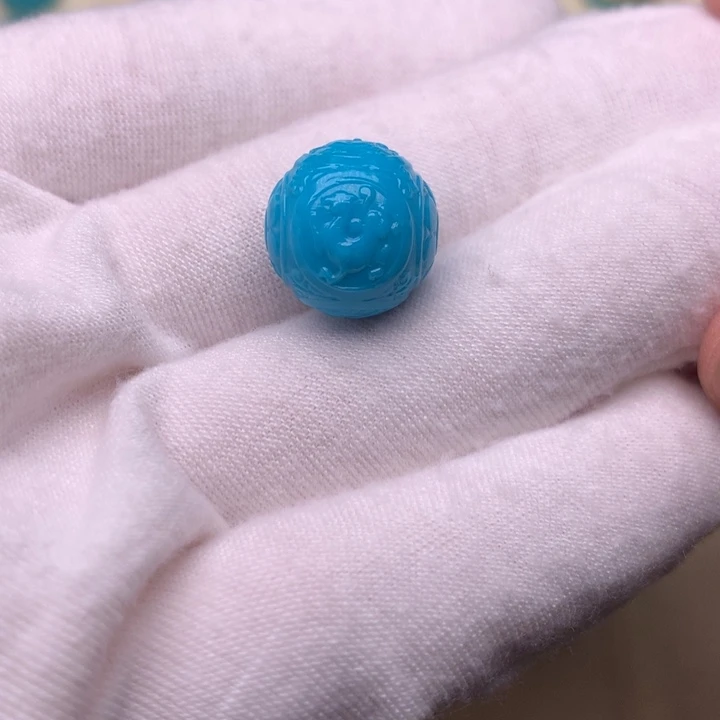 未镶嵌绿松石绿松石四神兽13.6