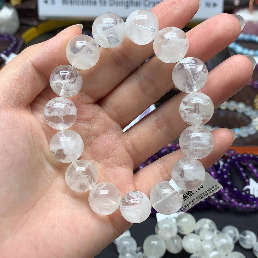 水晶未镶嵌手链手链