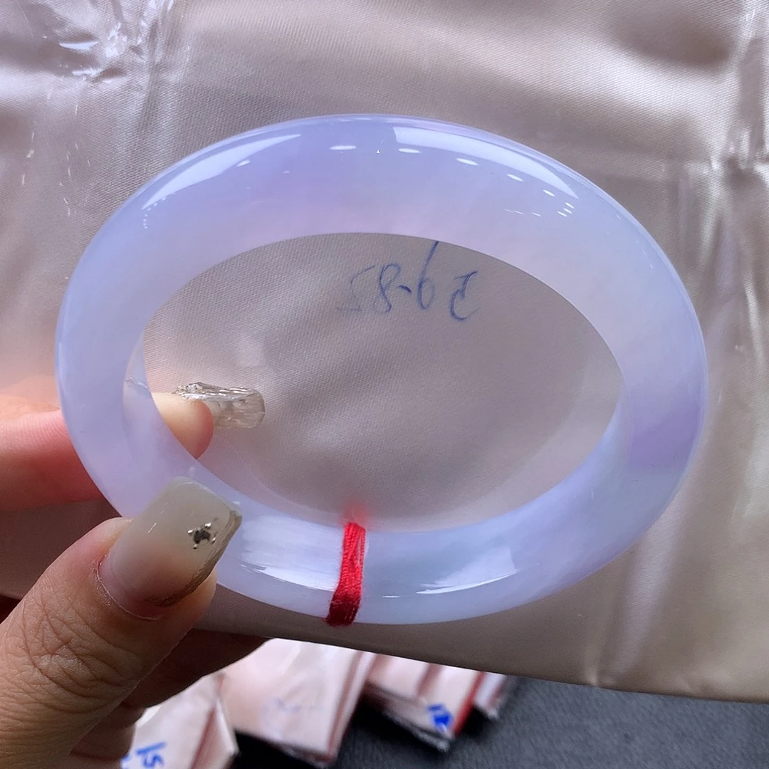 未镶嵌手镯翡翠5859正圈