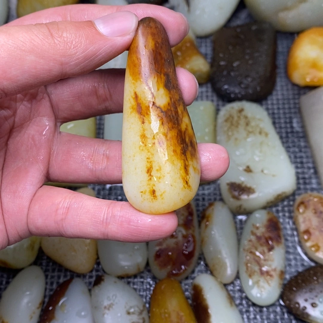 中***白未镶嵌挂件定制和田玉