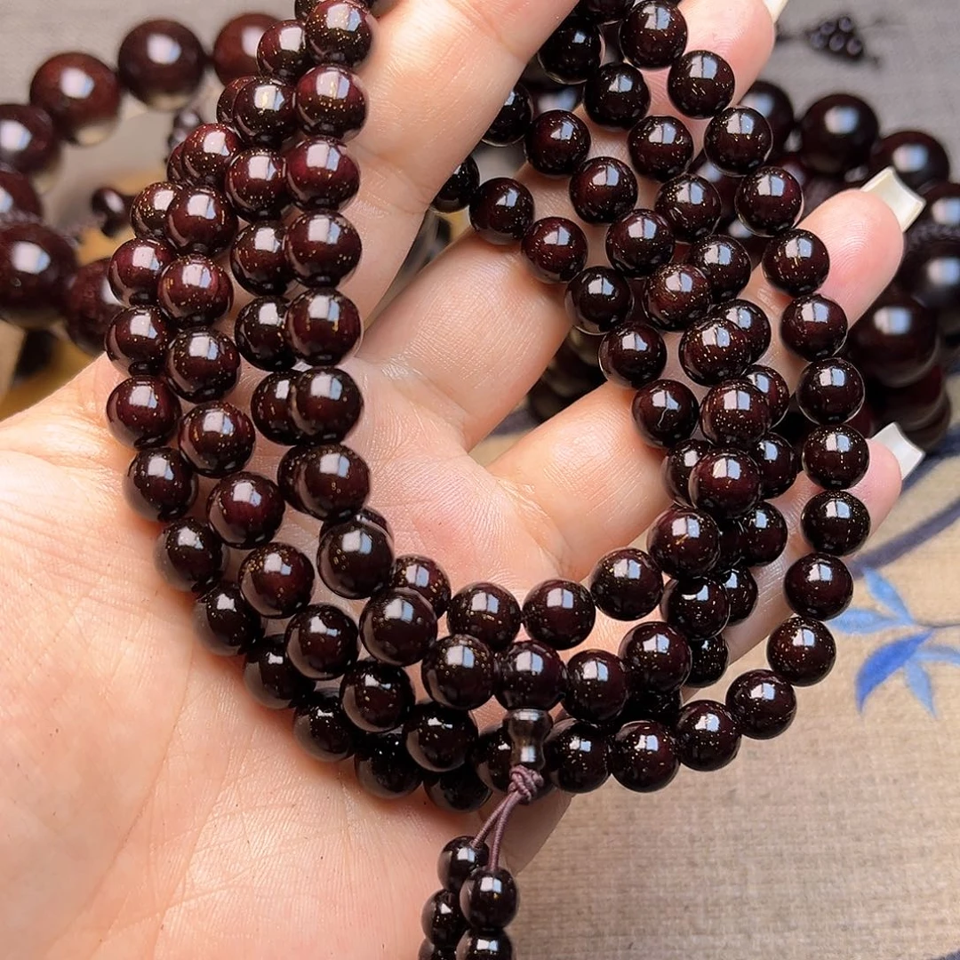 檀香紫檀（小叶紫檀）0.8 108颗多星