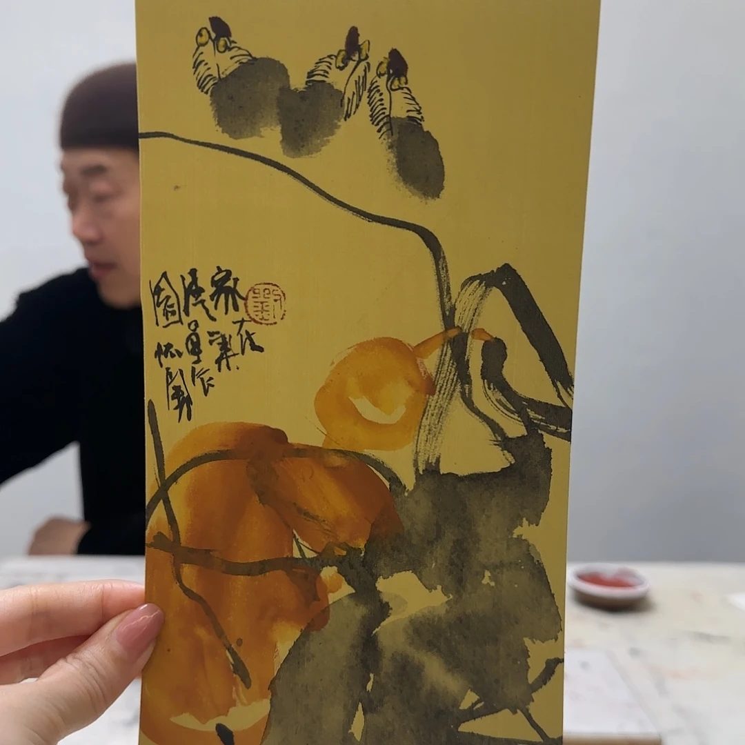 书法刘怀勇教授花鸟福利