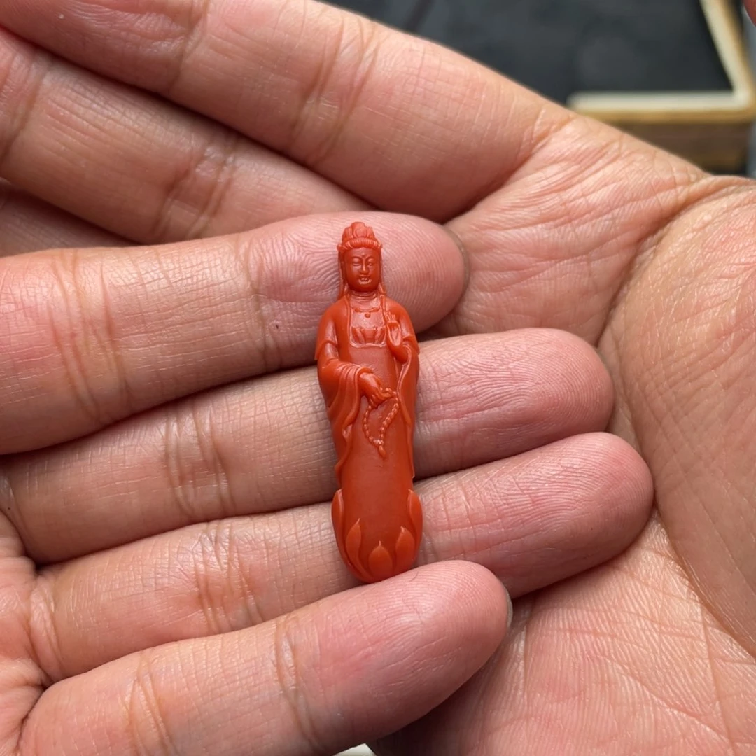 南红玛瑙颈饰未镶嵌爻*