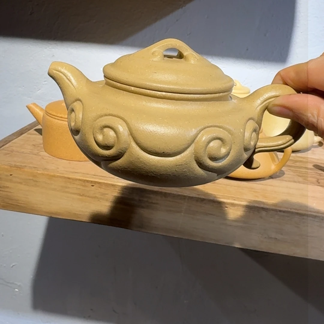 本山绿泥茶壶梨皮260毫升左右