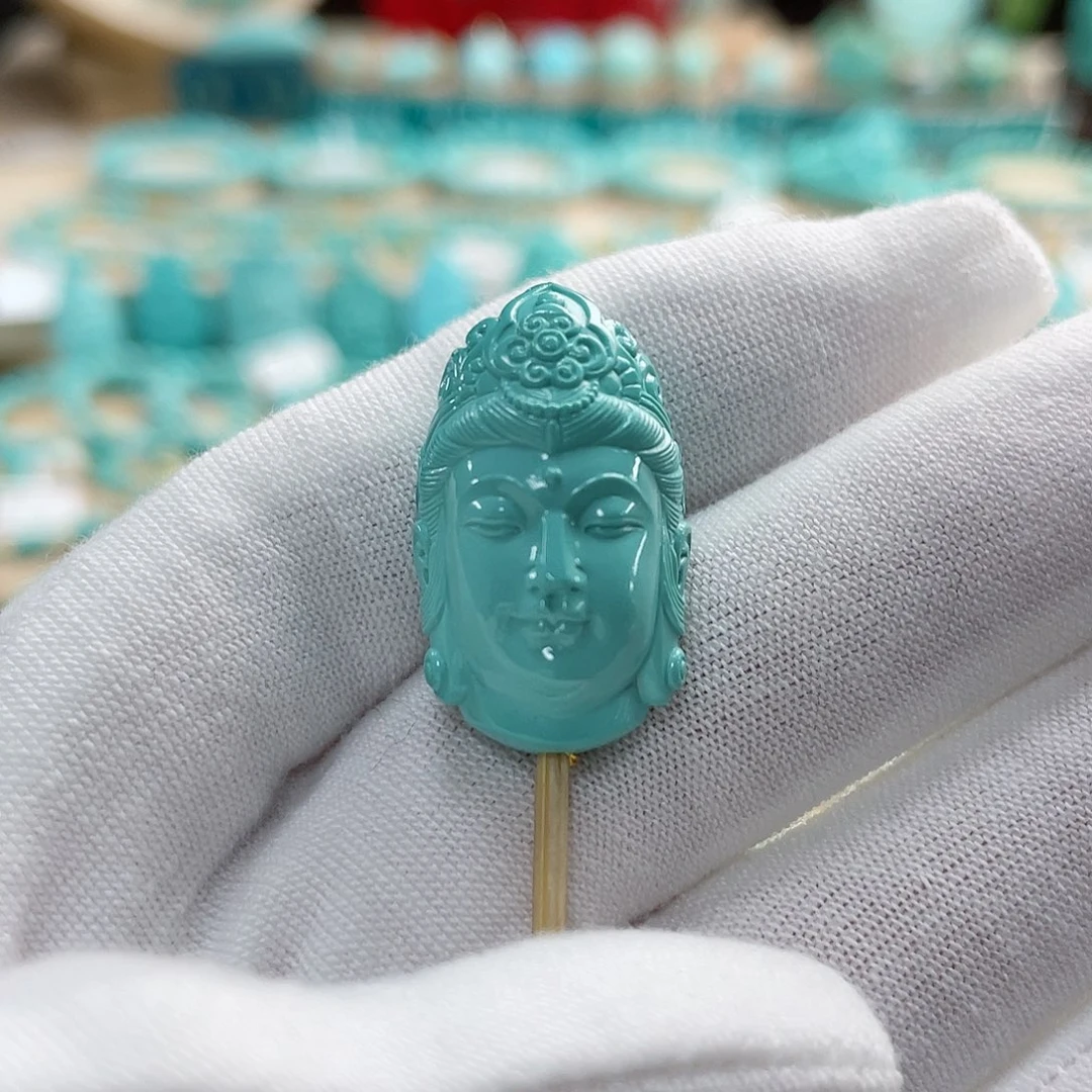 绿松石珠宝奇石未镶嵌