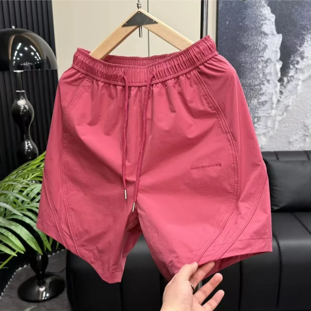 9008#夏季日系微弹力港风百搭速干运动休闲工装短裤男夏季