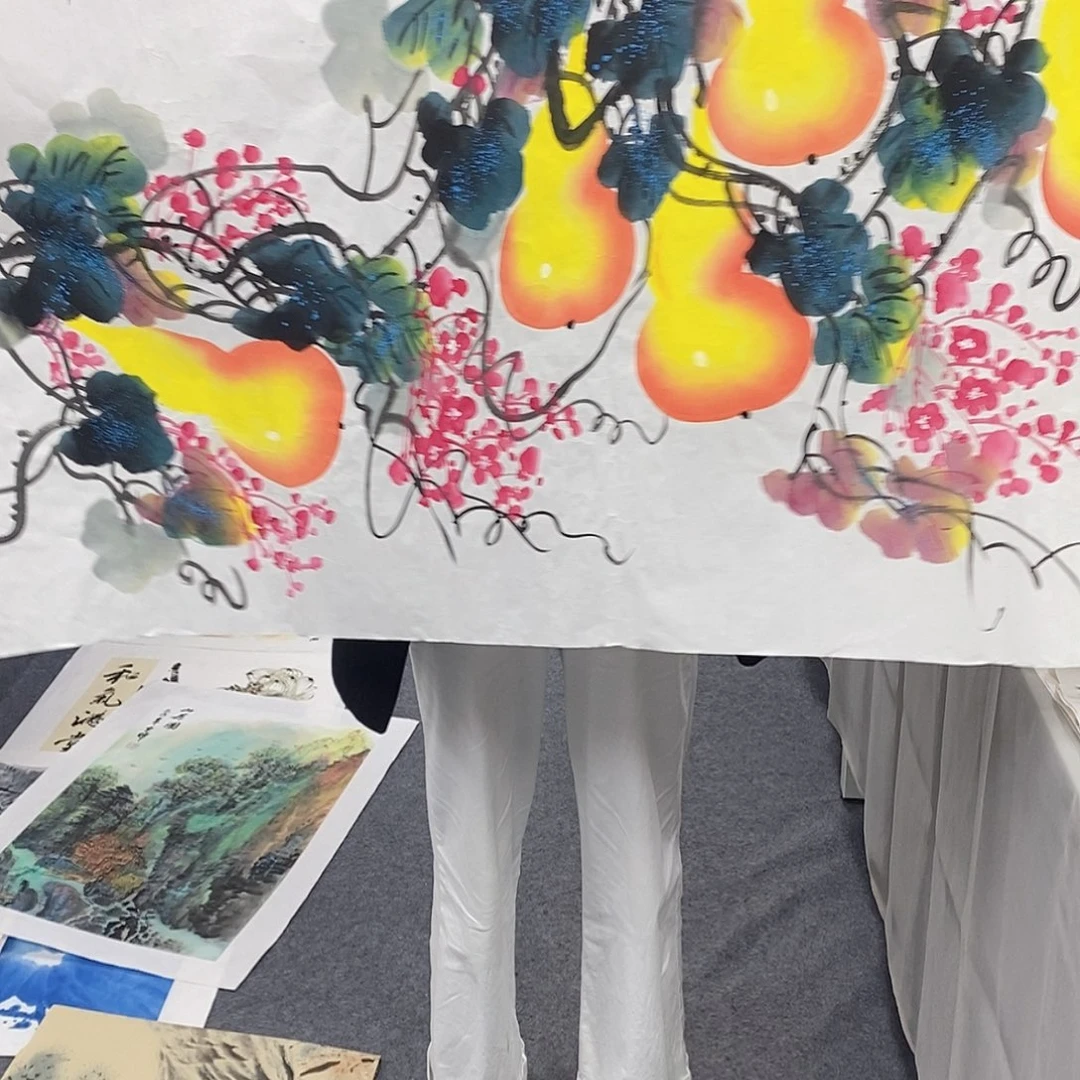 国画国画手绘作品