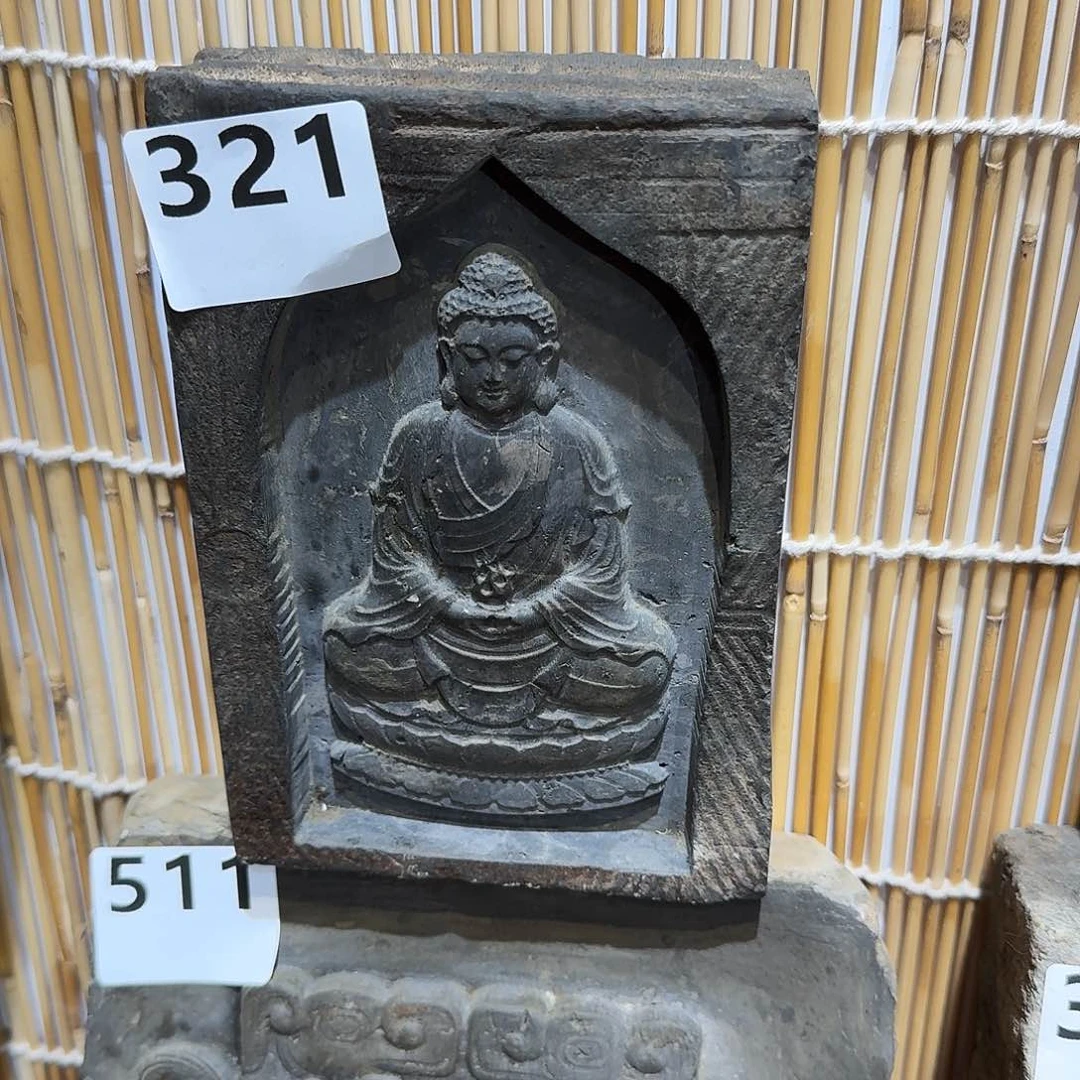 老砖后刻干泡茶台