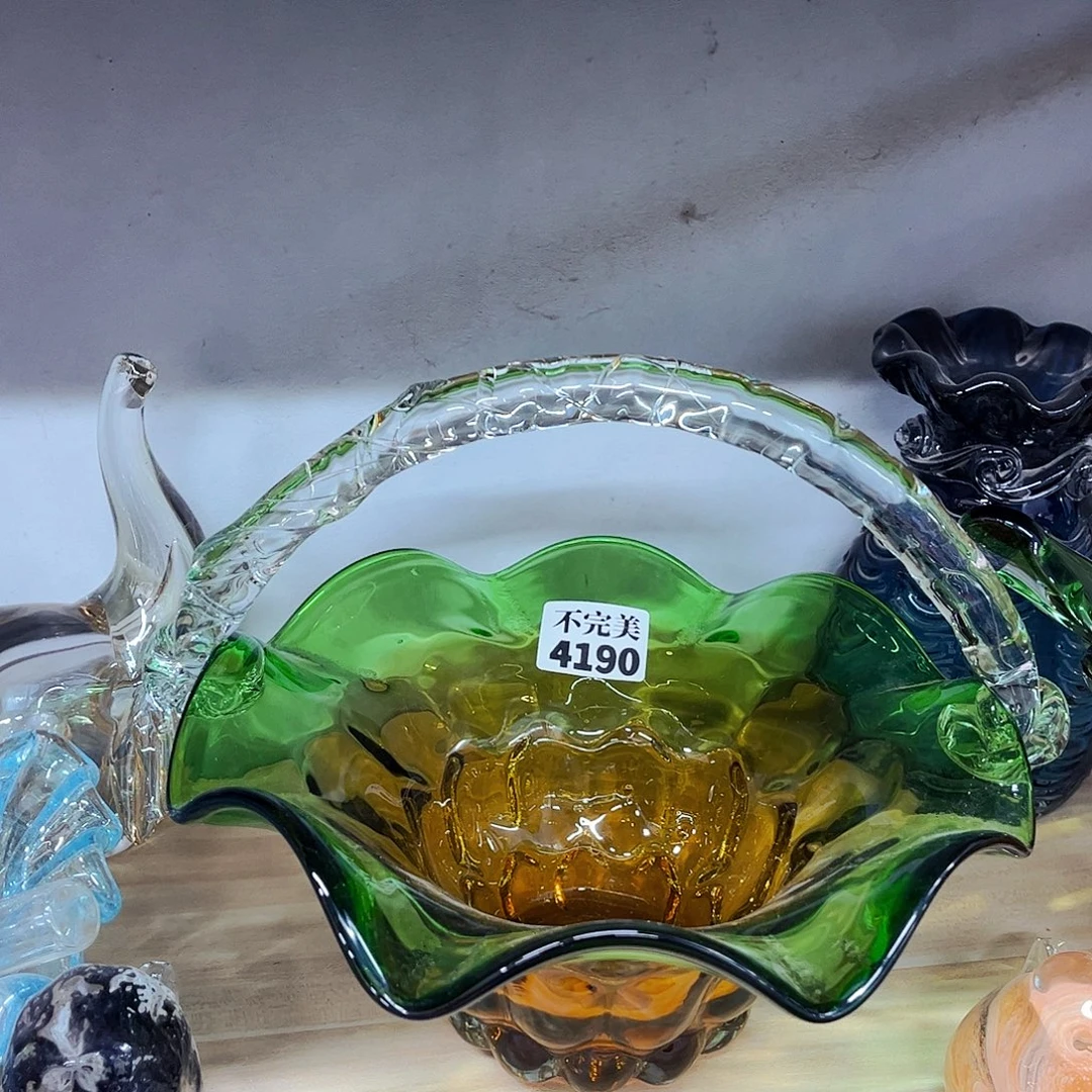 果篮家悦美居琉璃工艺品不完美