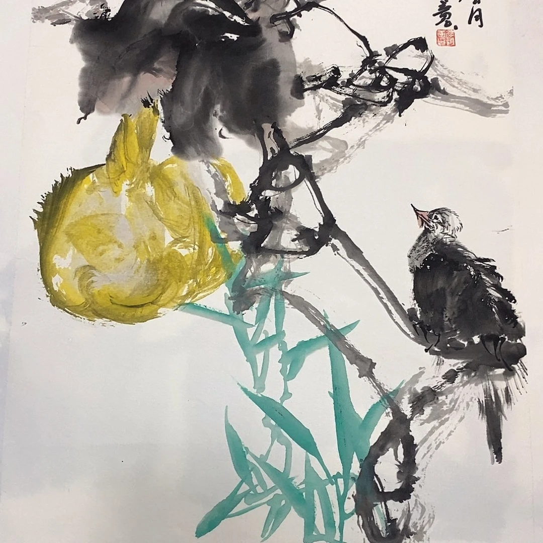 国画书画作品欣赏？书画