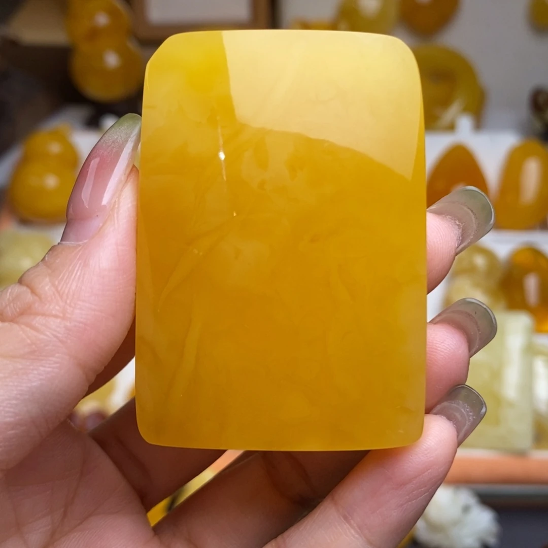 冰***水未镶嵌颈饰蜜蜡蜜蜡