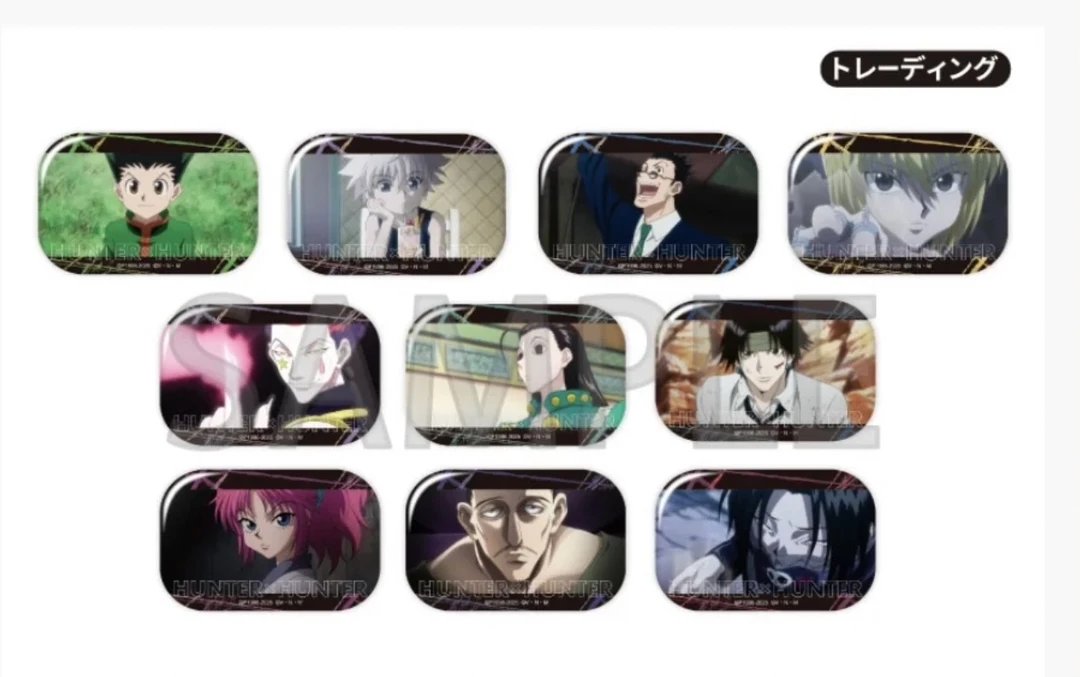 全职猎人 popup快闪吧唧 拍立得