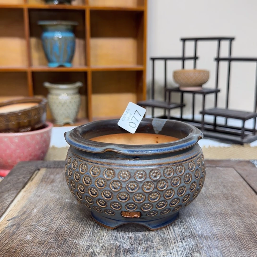 手工花盆 077 内口口径 9.8 cm