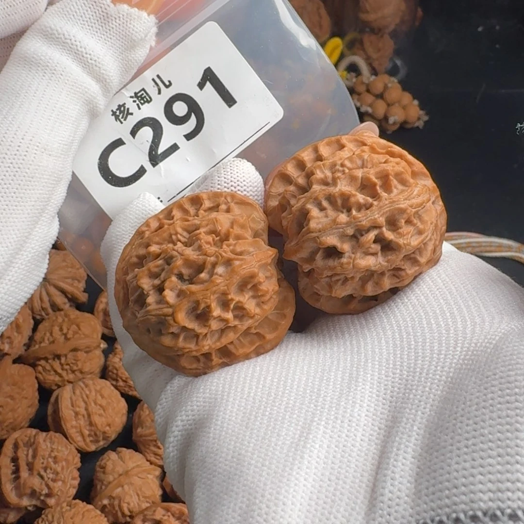 文玩核桃把件39苹果C291