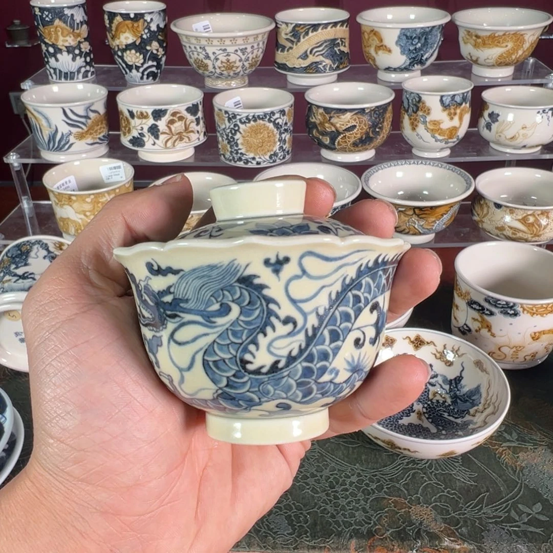 杯景德镇陶瓷杯子