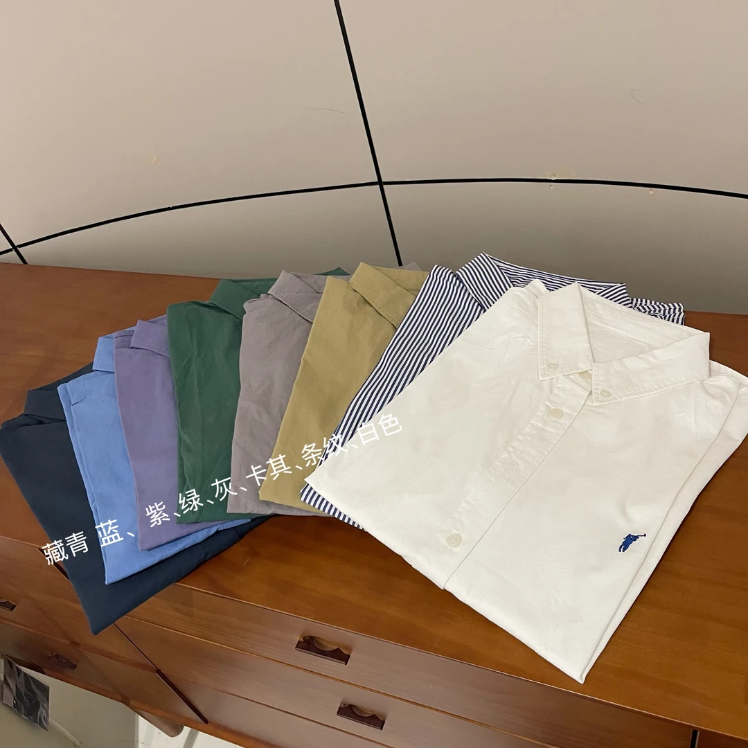 FUJIA STYLE新款气质休闲韩版简约纯色小人衬衫B7734