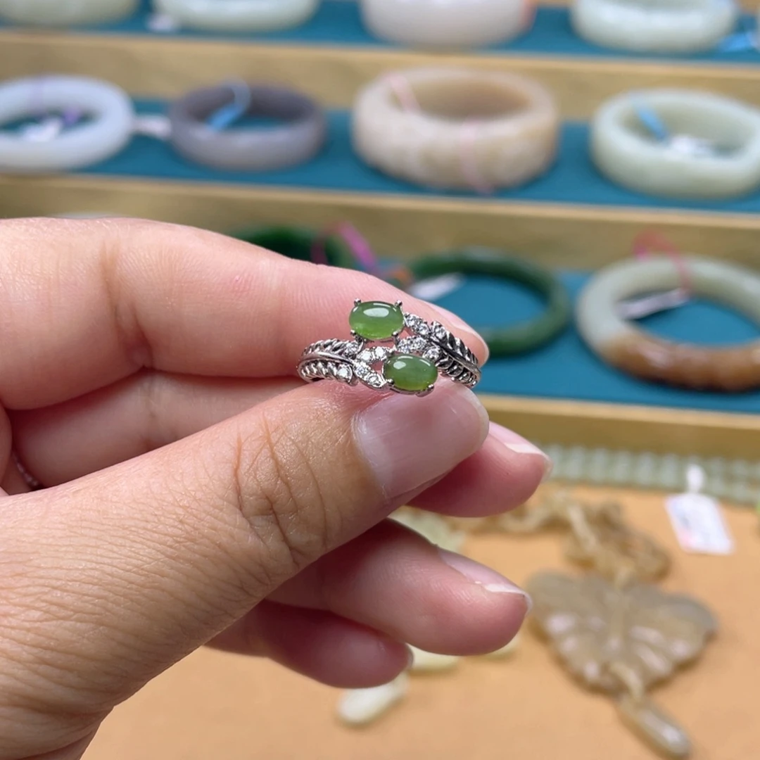 和田玉戒指未镶嵌