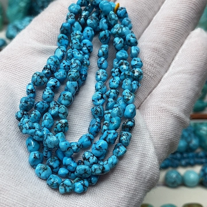 绿松石未镶嵌天然原矿 地大质检