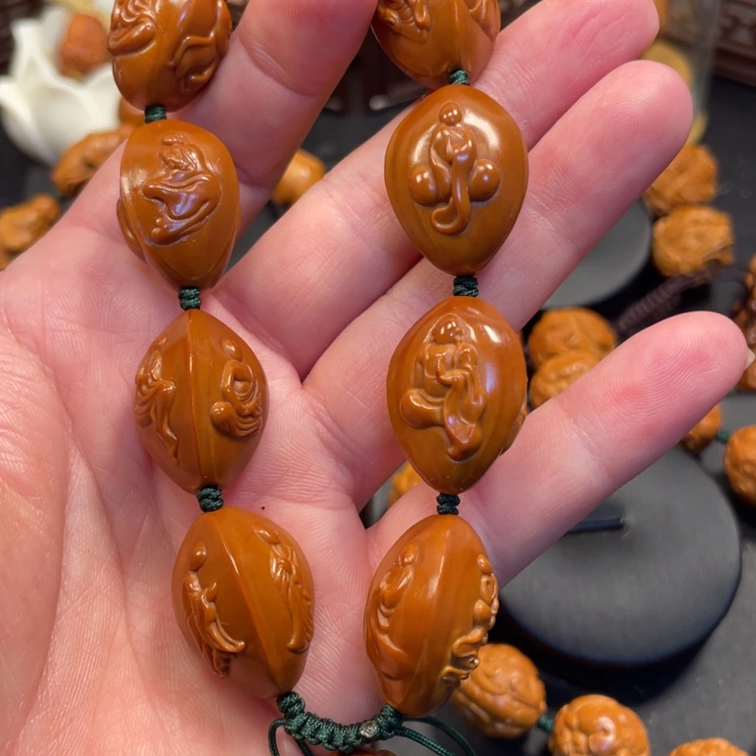 橄榄核手串/手链三面无相