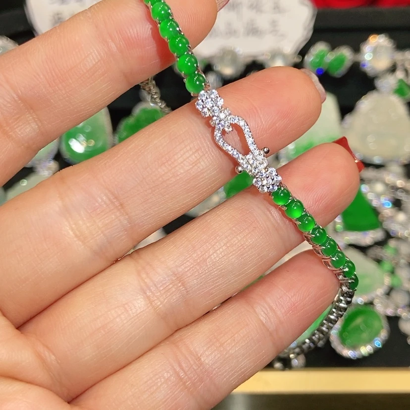 【闪购商品】未镶嵌手链翡翠天然翡翠