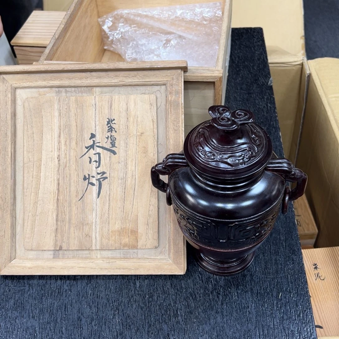 木日本中古工艺品摆件