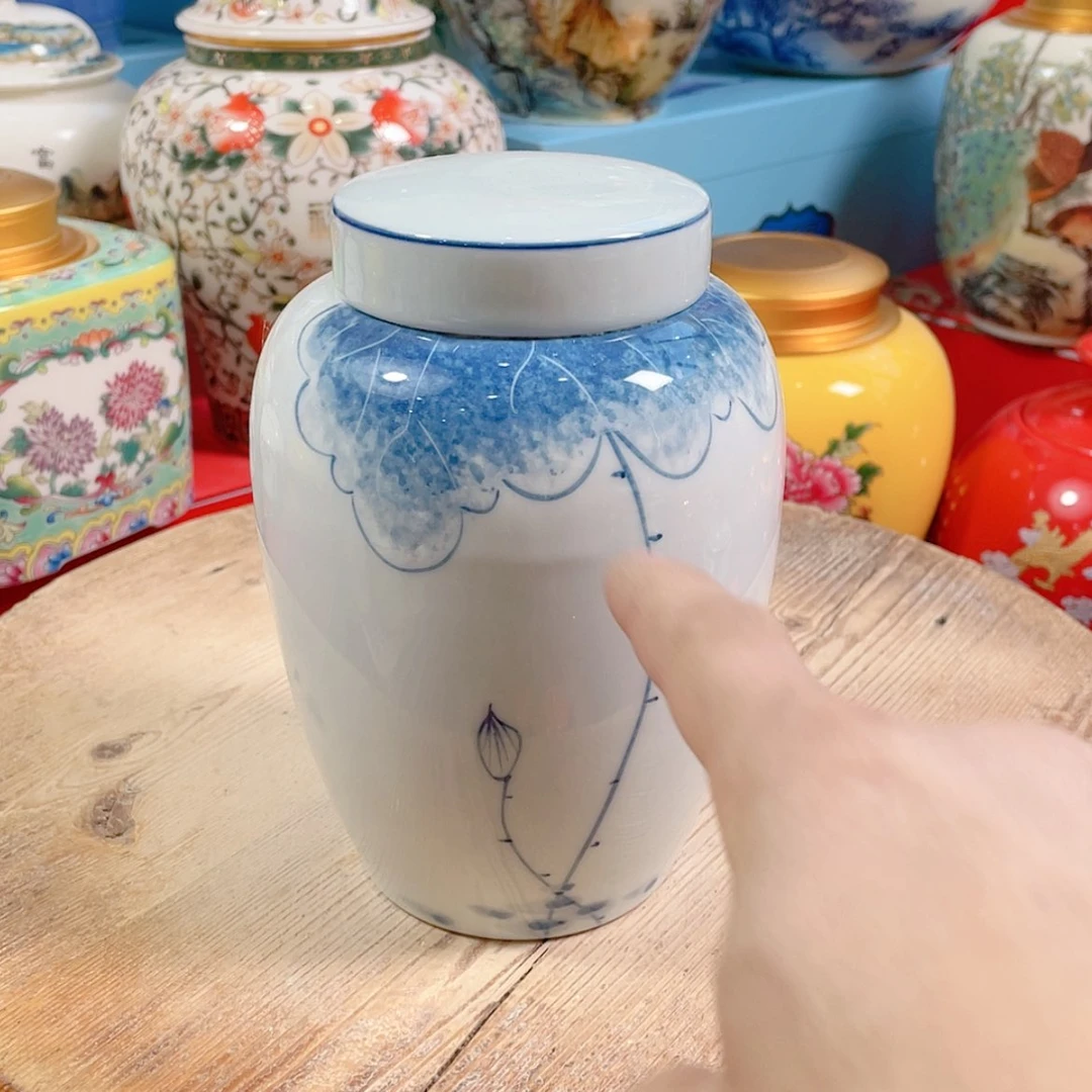【闪购商品】罐陶瓷茶叶罐密封罐