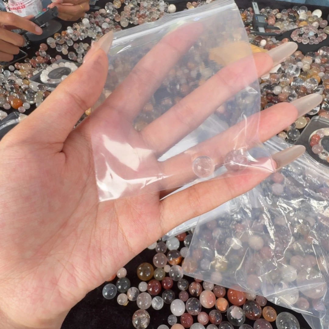 茶***了烟晶手链未镶嵌水晶