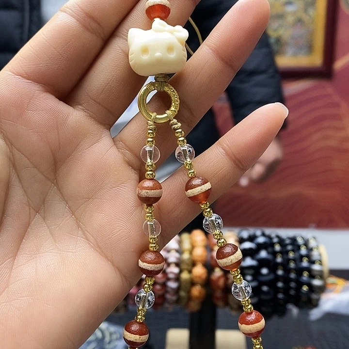 玛瑙/玉髓合金颈饰