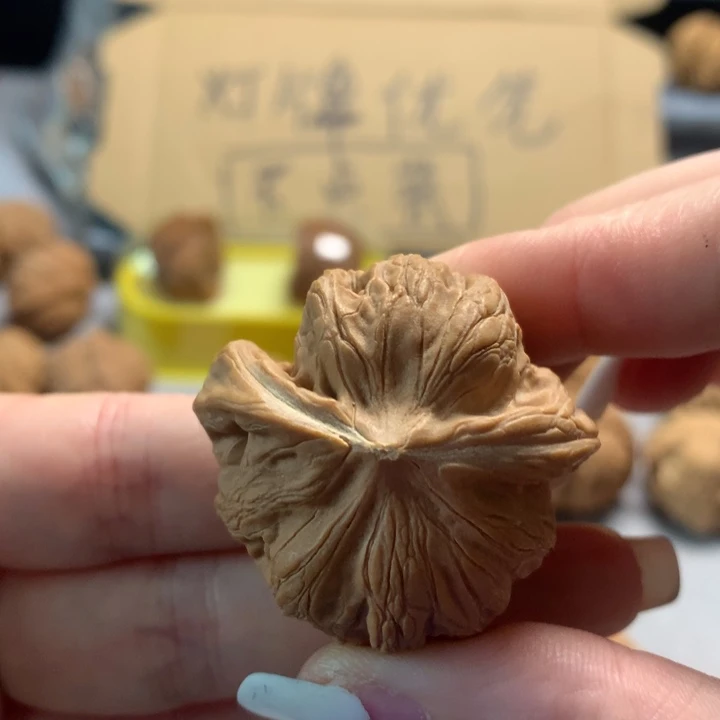 z***x文玩核桃把件异形单只