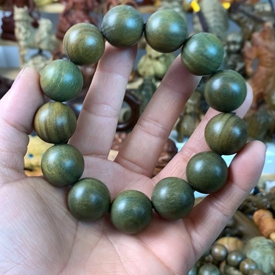 花梨木类然****坊2.0素串绿檀木