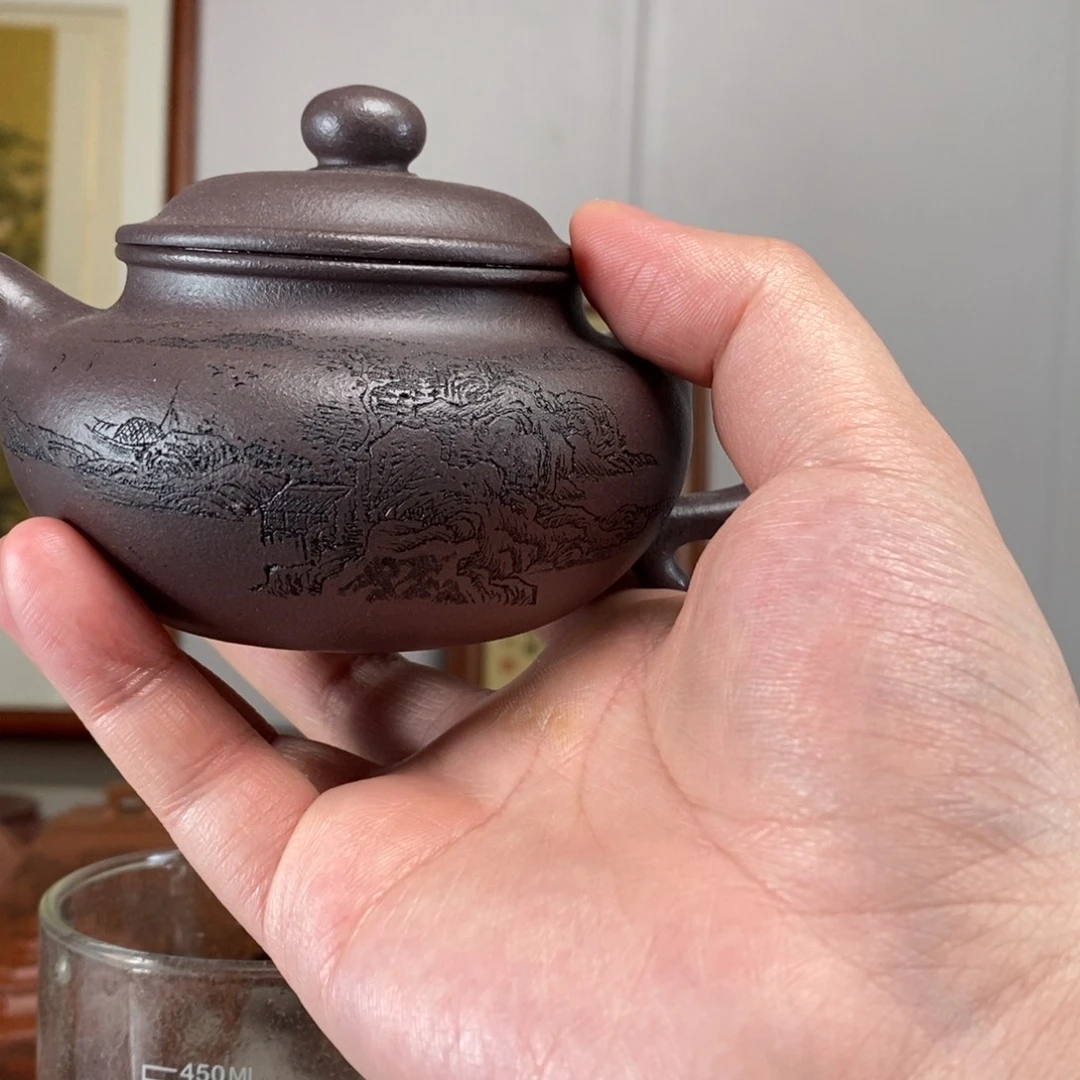 茶壶紫砂原矿泥料传统工艺制作