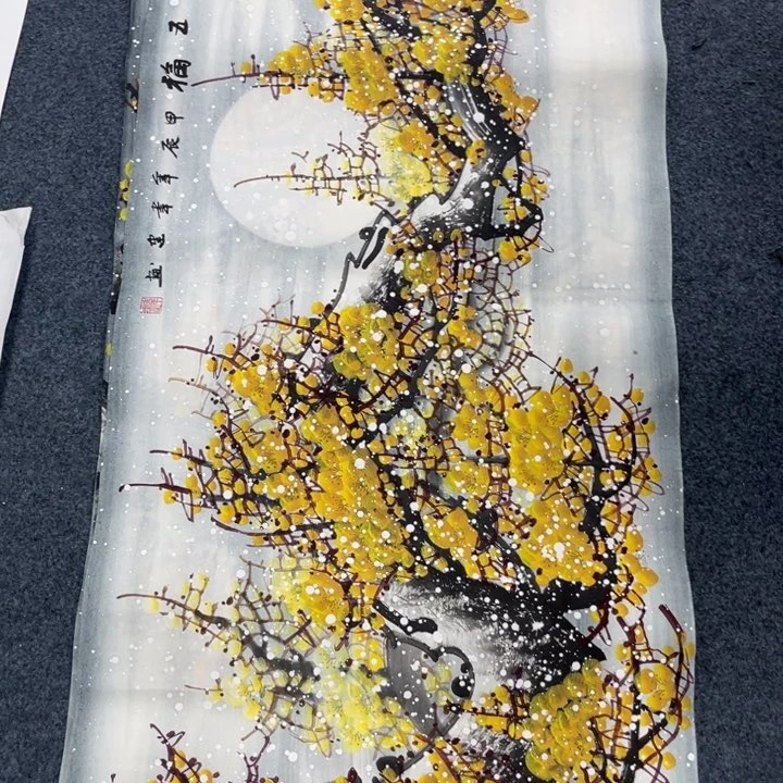 国画绘画手绘作品
