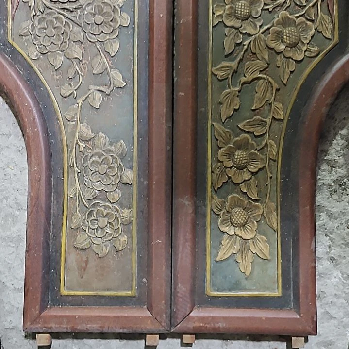 香榧木手工人物木雕花板