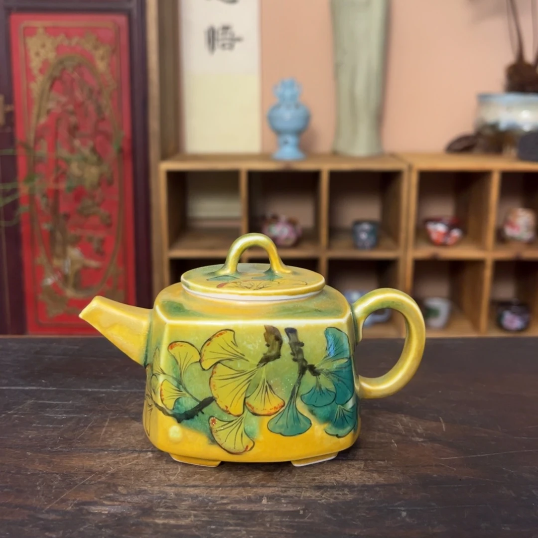 柴烧纯手工手绘陶瓷