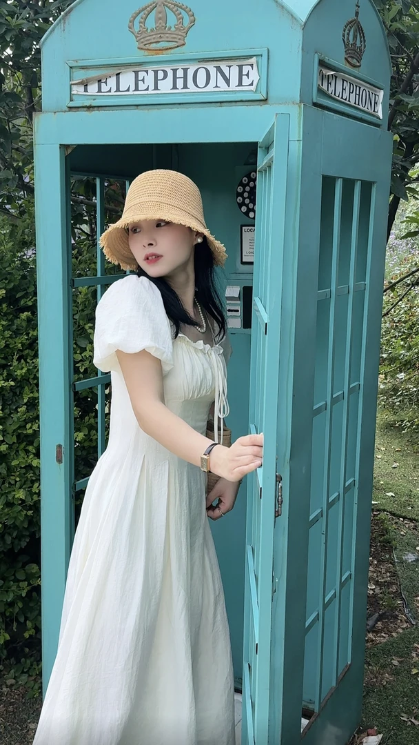 李满满｜白月光仙仙裙泡泡袖