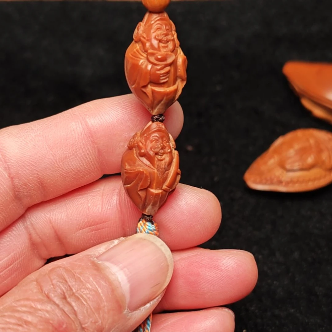 嘉***树手串/手链橄榄核小挂件