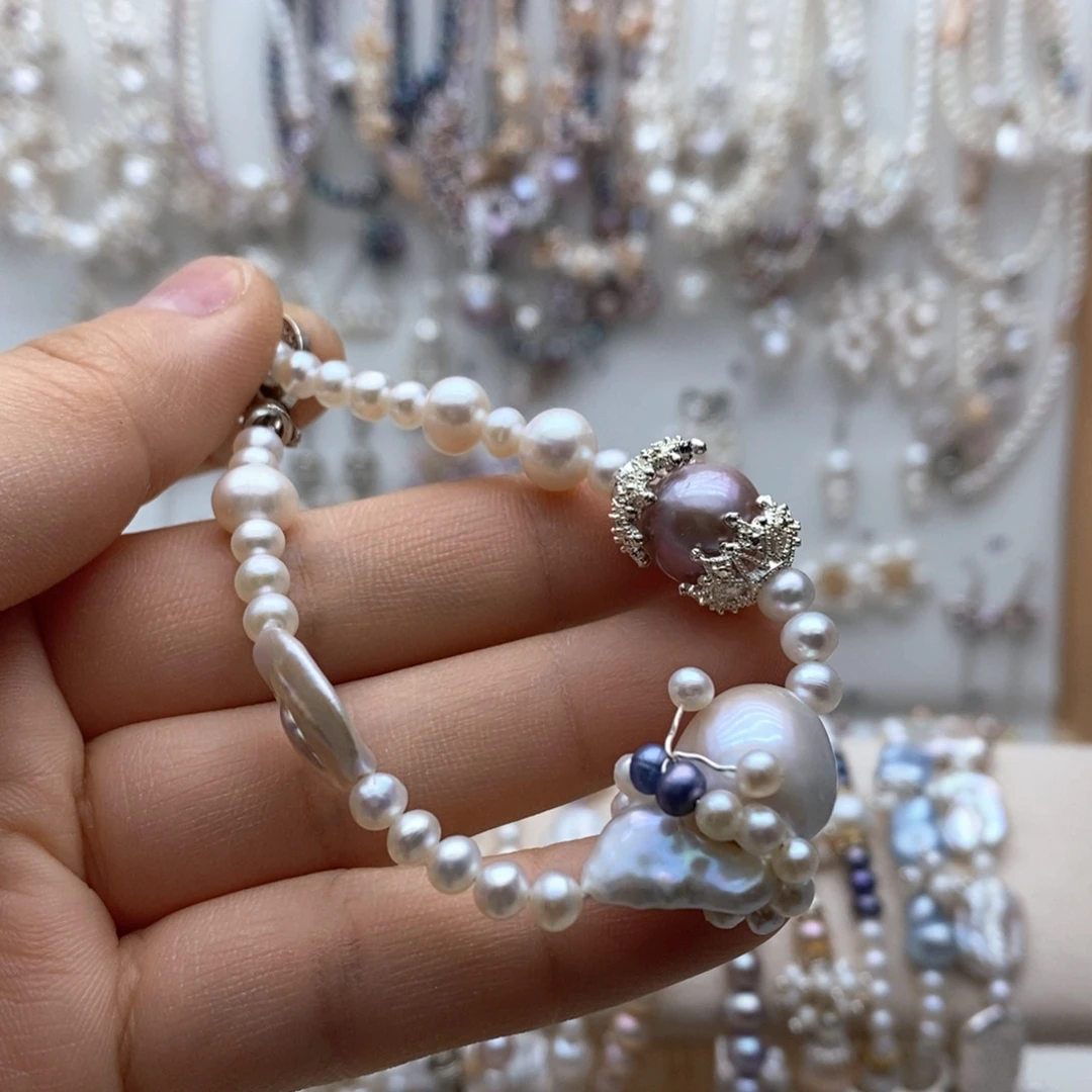 未镶嵌淡水珍珠颈饰