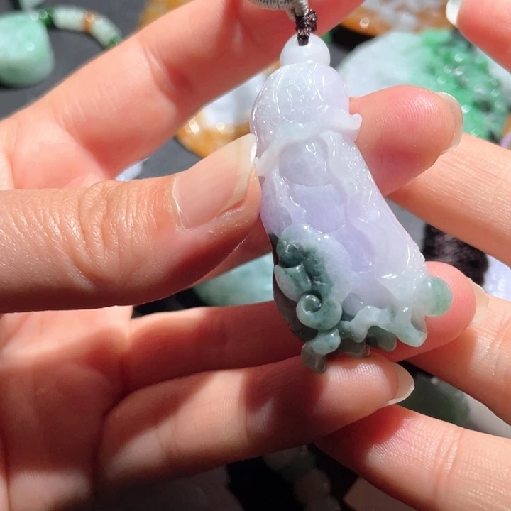 【闪购商品】翡翠颈饰未镶嵌天然翡翠