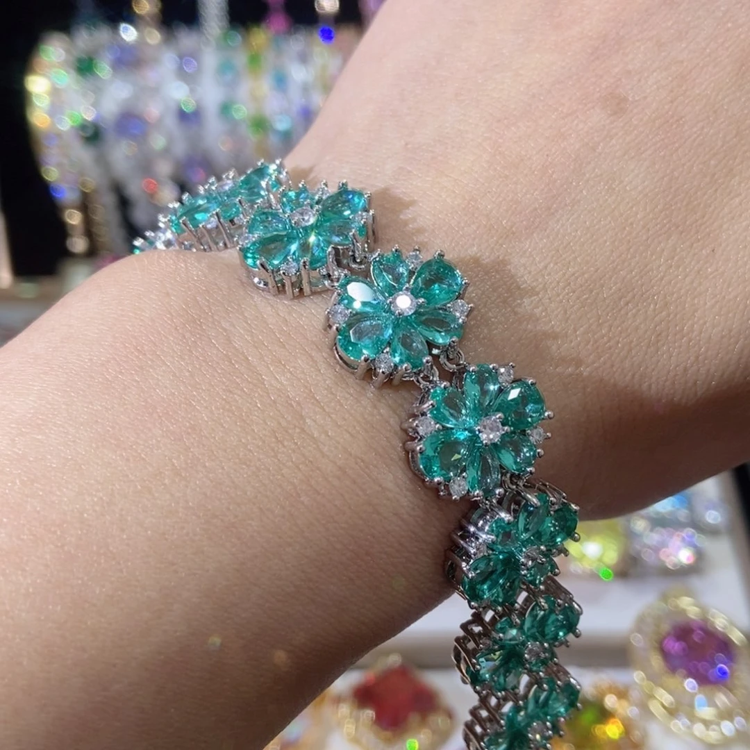 66锆石（处理）手链