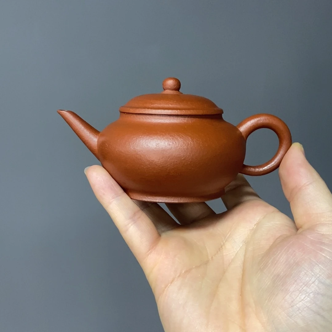 紫砂茶壶z****爹长嘴水平诗句130毫升