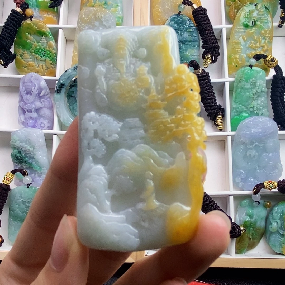 颈饰未镶嵌翡翠翡翠