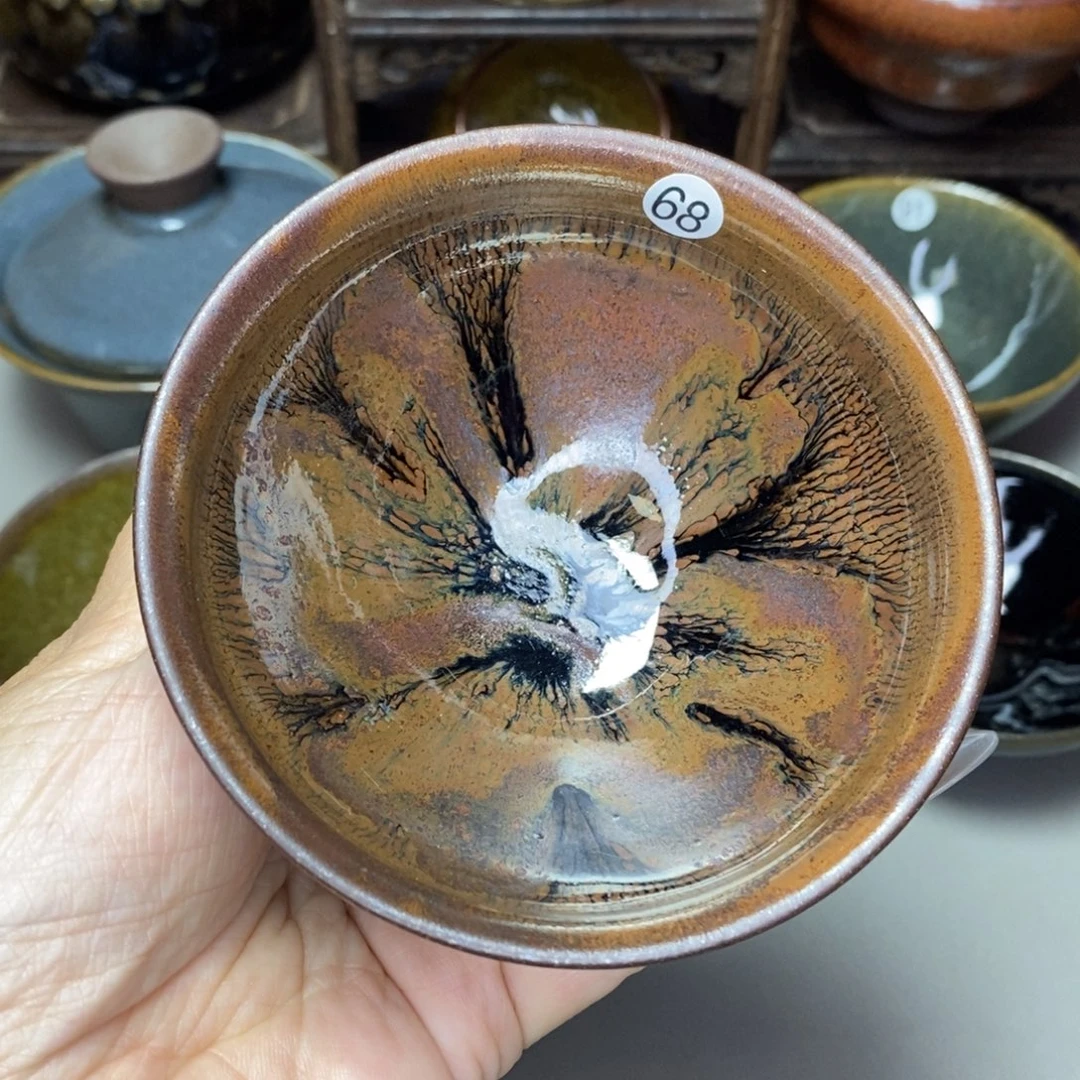 茶盏建窑建盏主人杯