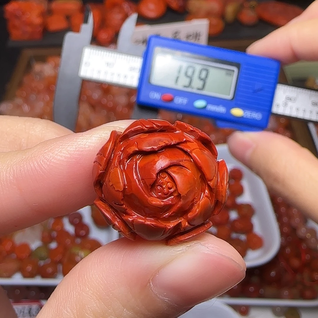 南红玛瑙未镶嵌颈饰