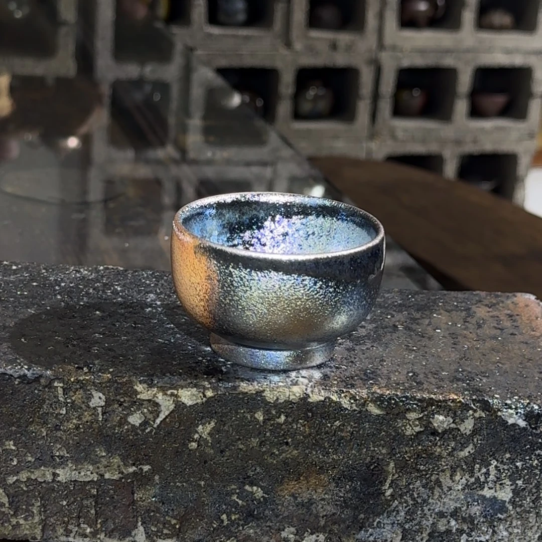 建水紫陶紫泥柴烧茶具