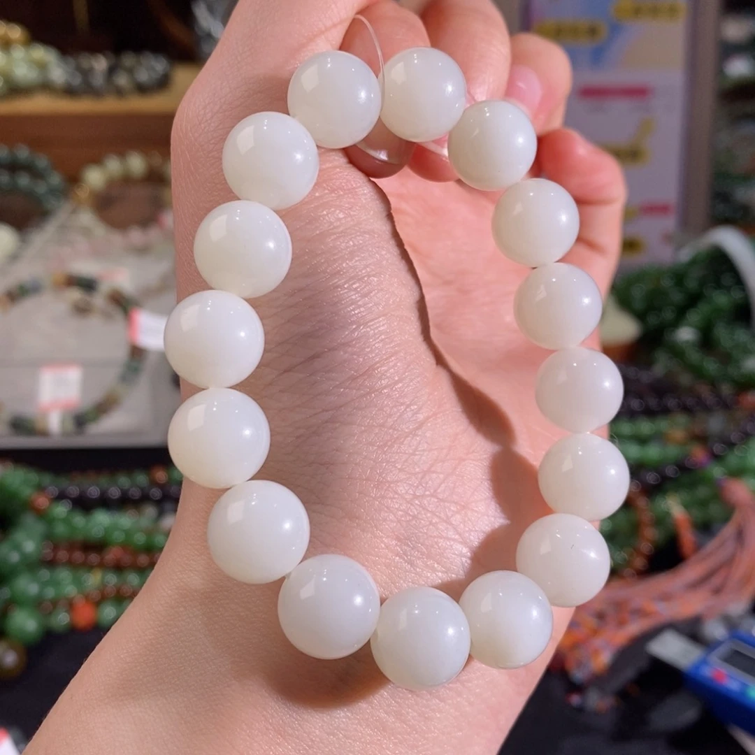 和田玉手链未镶嵌