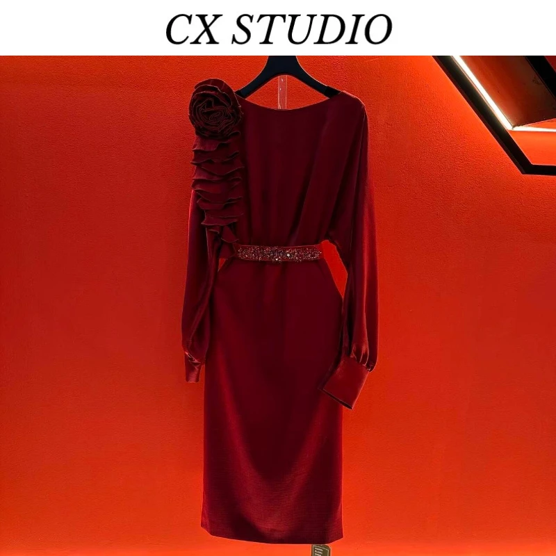 编码13 经典收腰轻奢气质时尚夏季连衣裙(定制女装)TG206