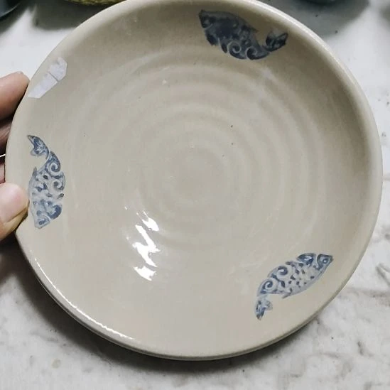 瓷片五厂，七厂各种摆件，瓷片，均有瑕疵！