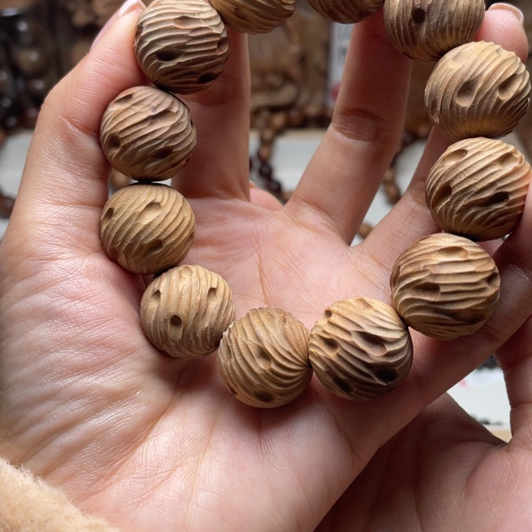 檀香木手串/手链手串2.0。微瑕