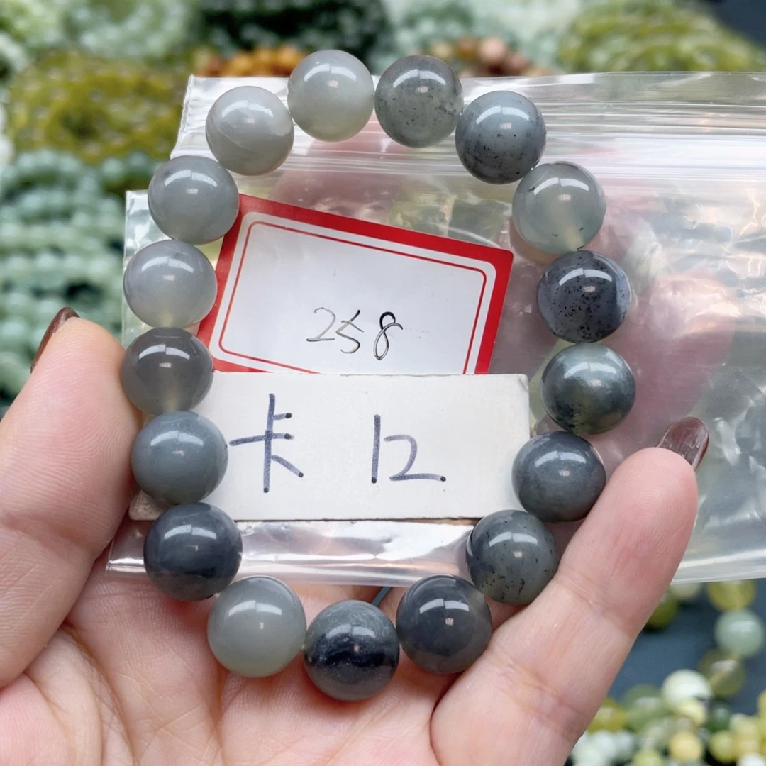 未镶嵌蛇纹石玉手串