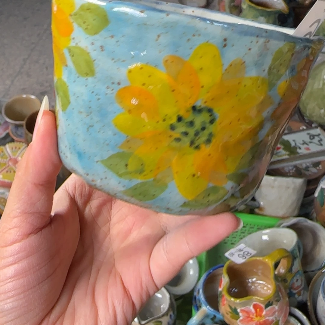 景德镇釉下彩陶瓷微瑕94